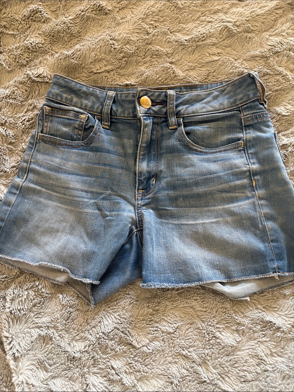 Women’s Size 2 Light Blue Denim Cutoff Shorts